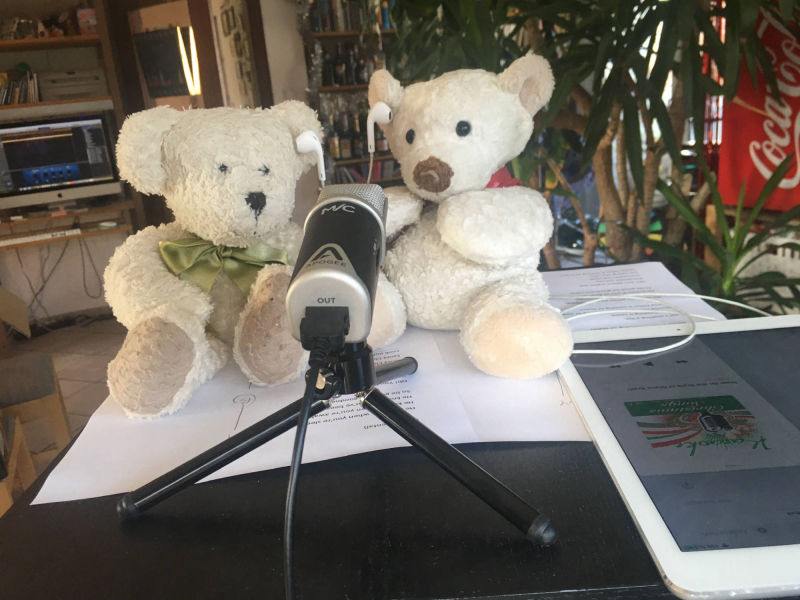 Musikaufnahmen für »Bearpool Karaoke«